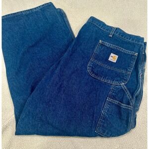 Carhartt FR Carpenter Jeans 46x30 Flame-Resistant Rugged Flex® Relaxed Fit